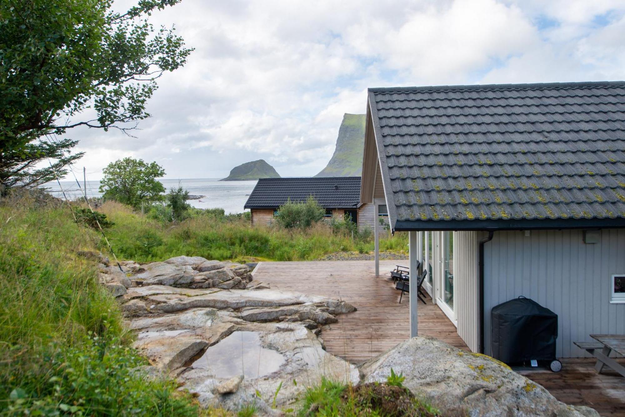 Haukland Beach Panorama Offersoya 외부 사진