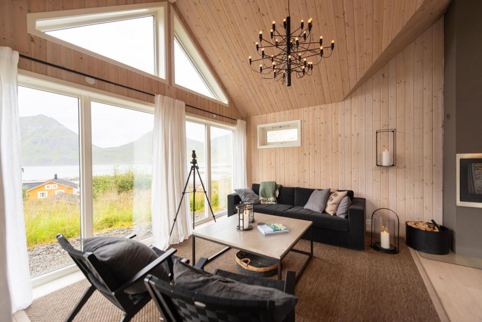Haukland Beach Panorama Offersoya 외부 사진