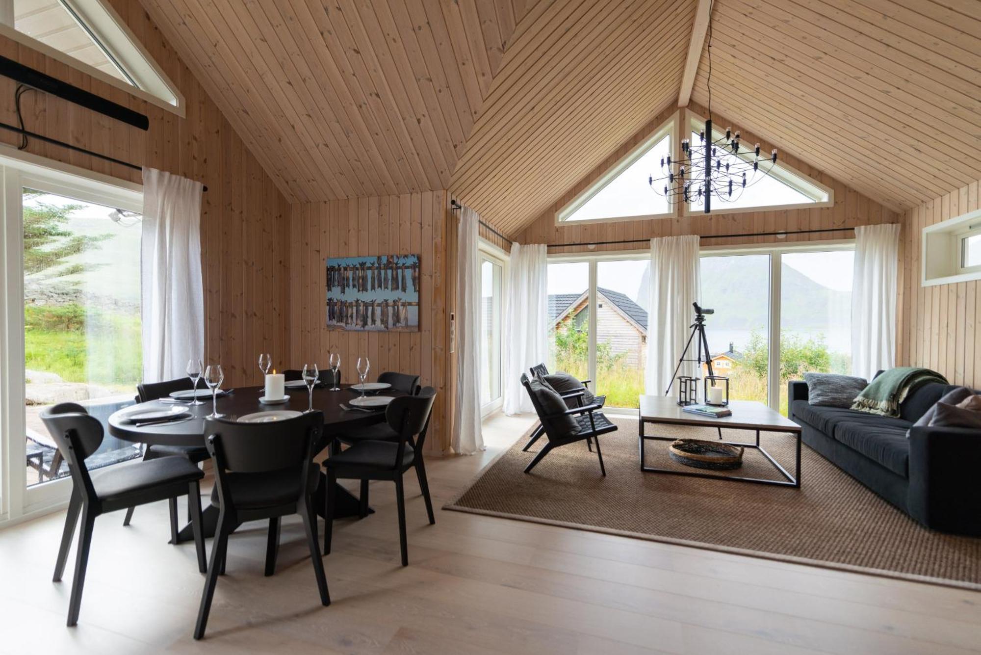 Haukland Beach Panorama Offersoya 외부 사진