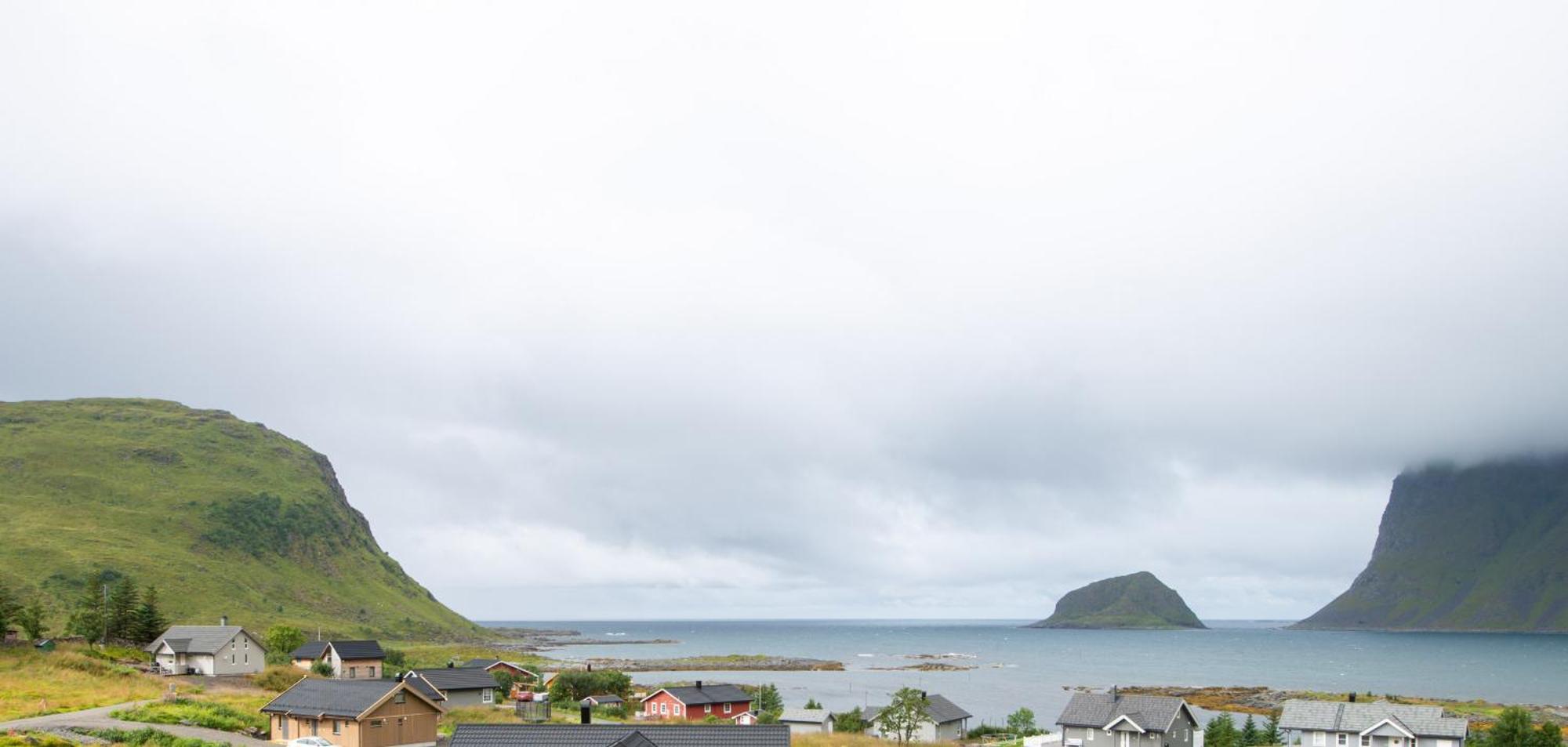 Haukland Beach Panorama Offersoya 외부 사진