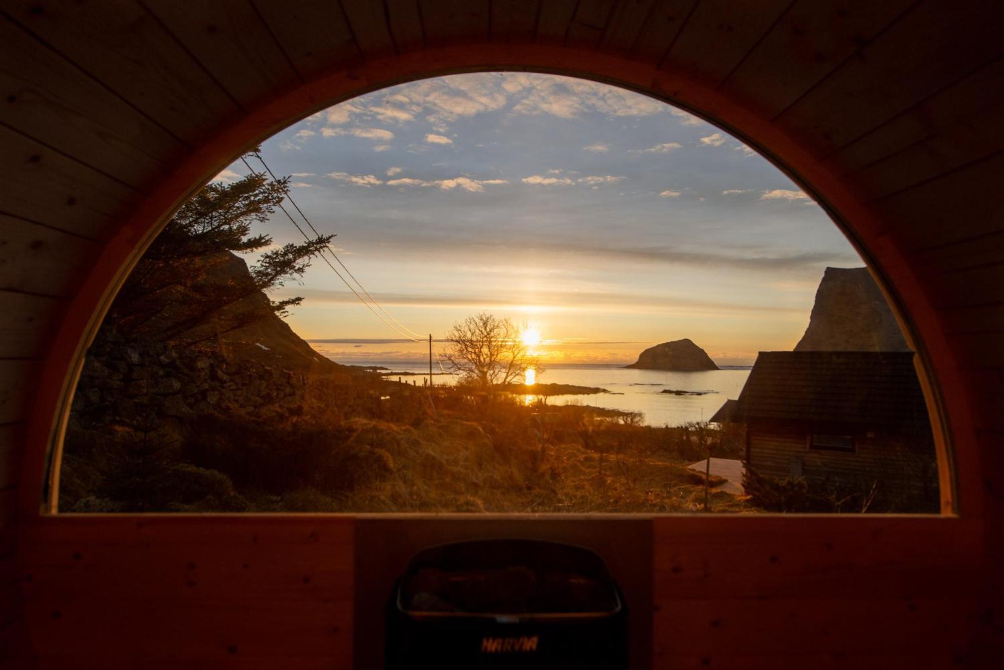 Haukland Beach Panorama Offersoya 외부 사진